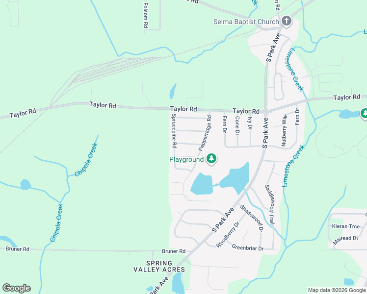map of restaurants, bars, coffee shops, grocery stores, and more near 115 Bluffton Rd in Dothan