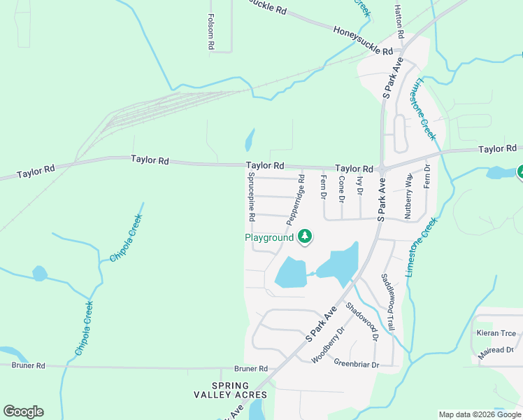 map of restaurants, bars, coffee shops, grocery stores, and more near 115 Bluffton Road in Dothan