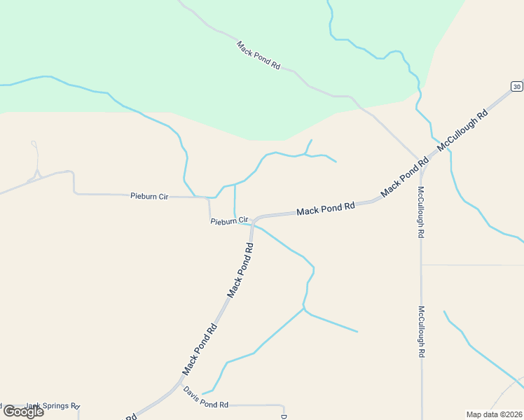 map of restaurants, bars, coffee shops, grocery stores, and more near 1269 Mack Pond Road in Atmore