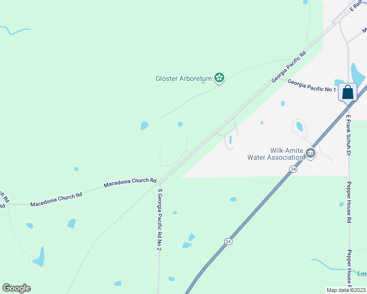 map of restaurants, bars, coffee shops, grocery stores, and more near 380 Georgia Pacific Road in Gloster