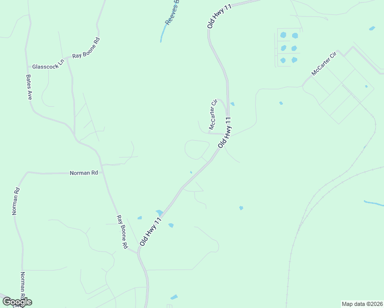 map of restaurants, bars, coffee shops, grocery stores, and more near Cheyenne Circle in Purvis