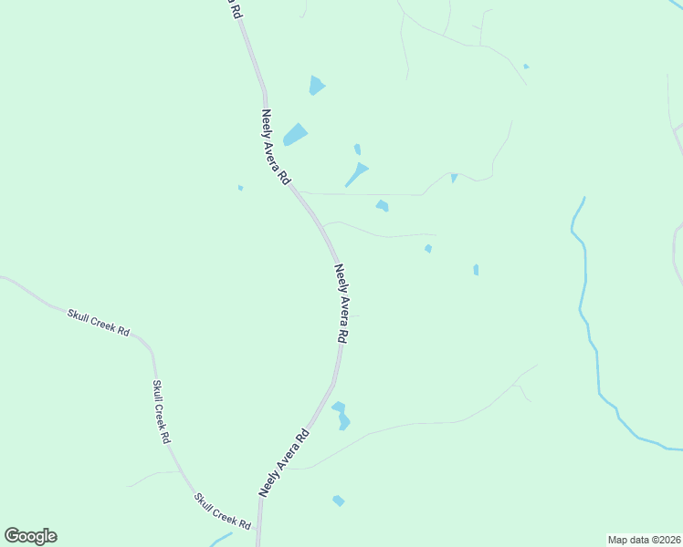 map of restaurants, bars, coffee shops, grocery stores, and more near 1084 Neely Avera Road in Neely