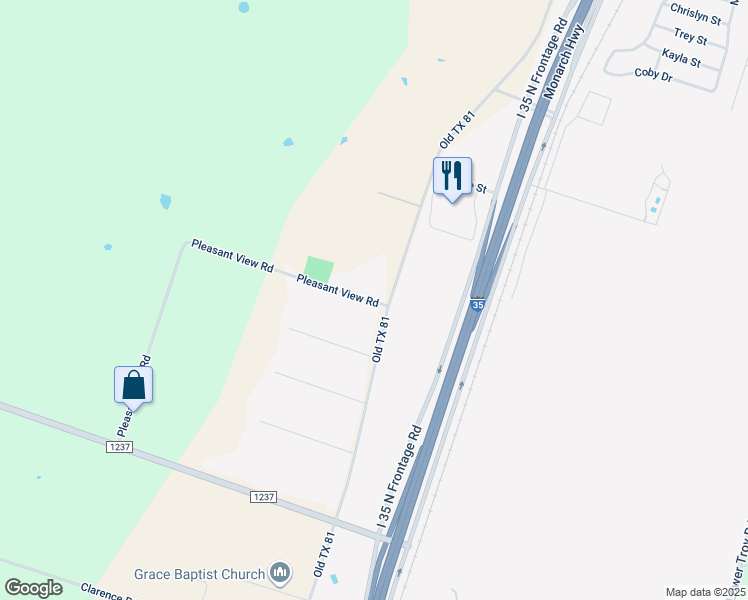 map of restaurants, bars, coffee shops, grocery stores, and more near 2120 Church Avenue in Troy