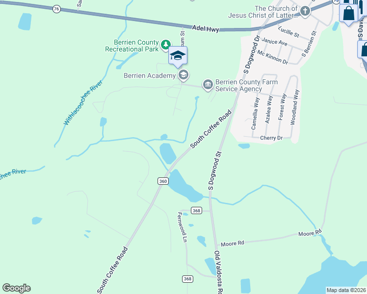 map of restaurants, bars, coffee shops, grocery stores, and more near 1523 South Coffee Road in Nashville
