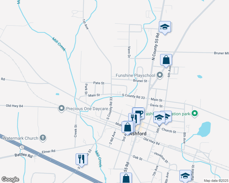 103 Main Street, Ashford AL Walk Score