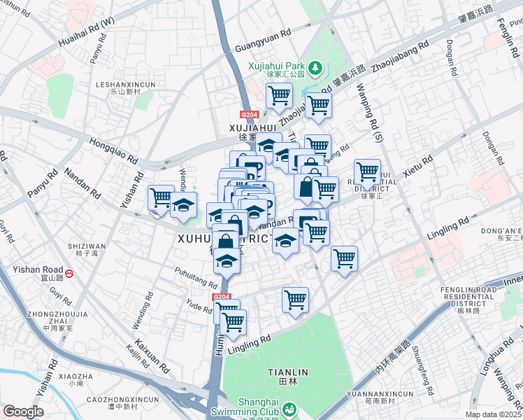 map of restaurants, bars, coffee shops, grocery stores, and more near in 