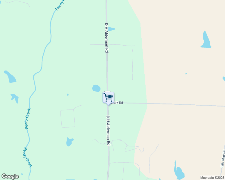 map of restaurants, bars, coffee shops, grocery stores, and more near 101-293 Clark Road in Norman Park