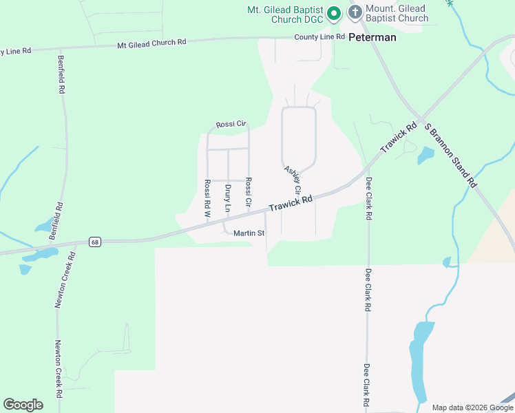 map of restaurants, bars, coffee shops, grocery stores, and more near 877 Rossi Circle in Dothan