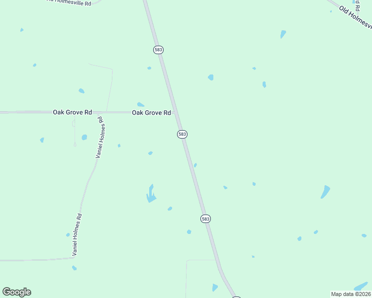 map of restaurants, bars, coffee shops, grocery stores, and more near 506-582 Highway 583 in Tylertown