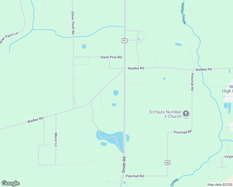 map of restaurants, bars, coffee shops, grocery stores, and more near 1006 Smith Road in Waycross