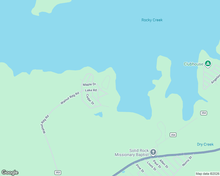map of restaurants, bars, coffee shops, grocery stores, and more near 121 Paradise Drive in Zavalla