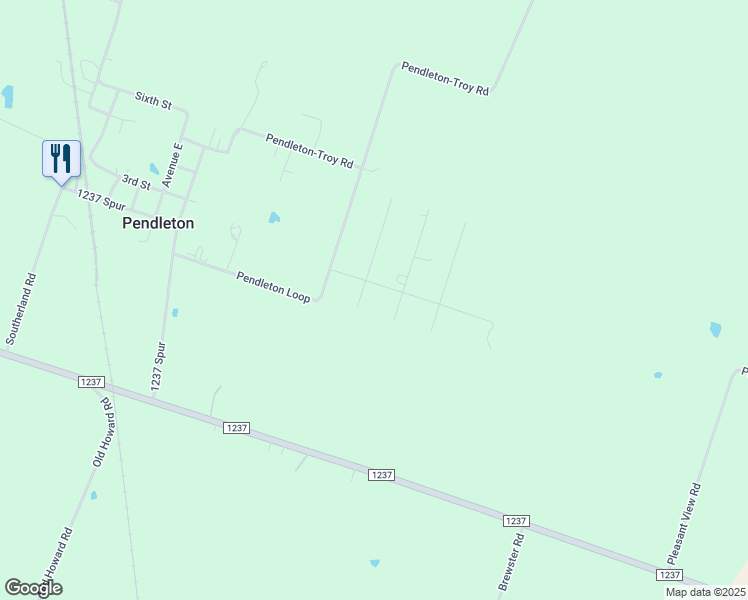 map of restaurants, bars, coffee shops, grocery stores, and more near 2677 West Ranch Road in Troy