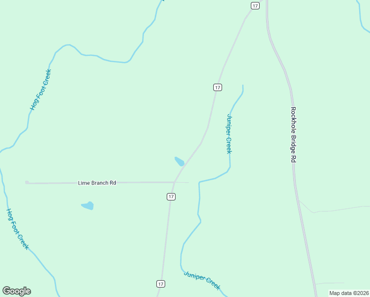 map of restaurants, bars, coffee shops, grocery stores, and more near Co Road 17 in Andalusia