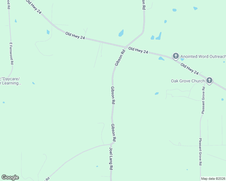 map of restaurants, bars, coffee shops, grocery stores, and more near 4024 Gibson Road in Magnolia