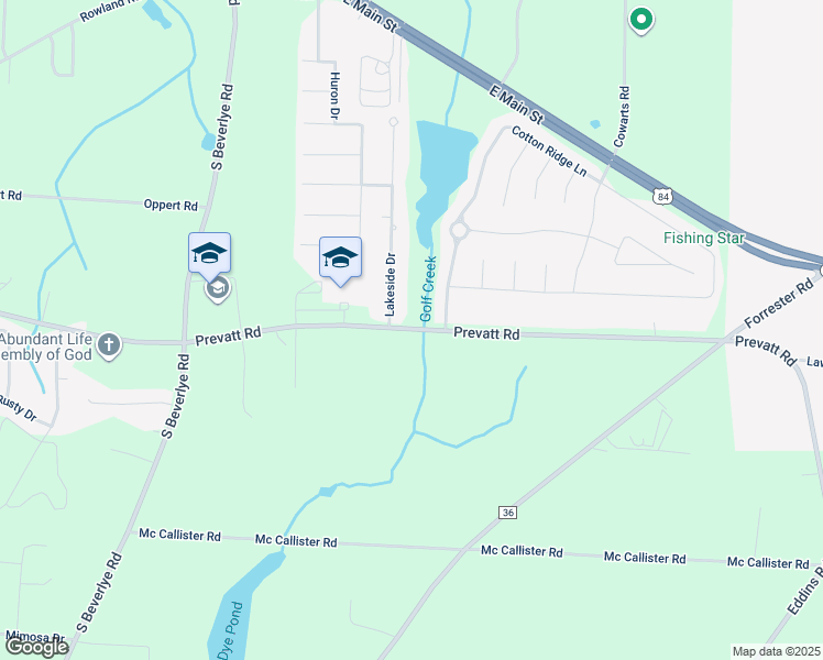 map of restaurants, bars, coffee shops, grocery stores, and more near 1475 Prevatt Road in Dothan