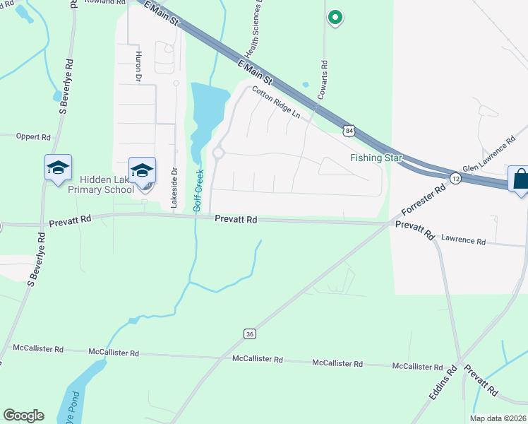 map of restaurants, bars, coffee shops, grocery stores, and more near 1901 Prevatt Road in Dothan