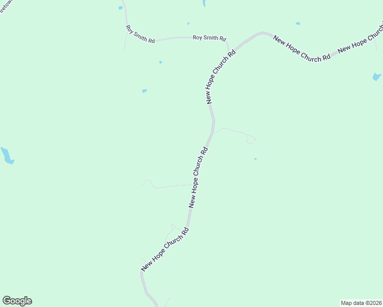 map of restaurants, bars, coffee shops, grocery stores, and more near 1113 New Hope Church Road in Foxworth