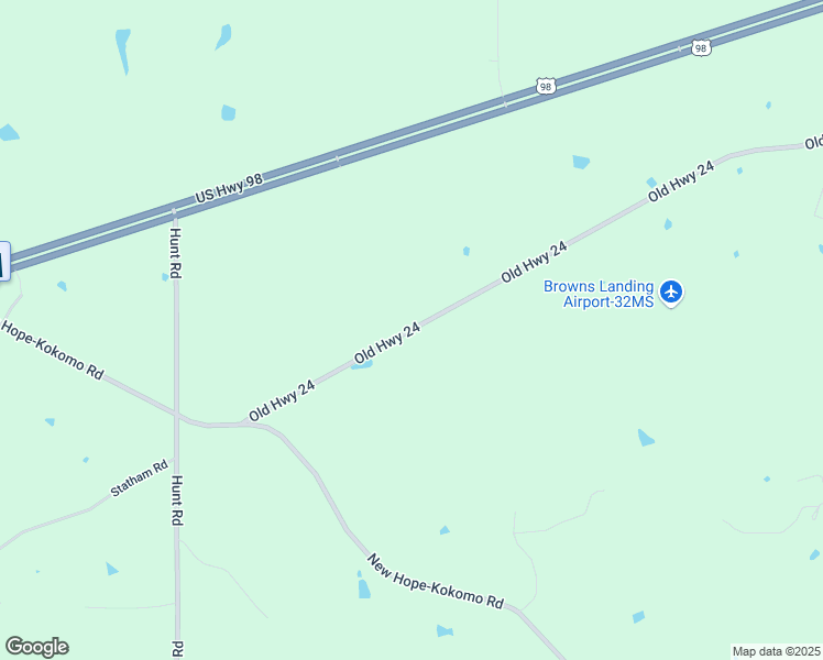 map of restaurants, bars, coffee shops, grocery stores, and more near 88 Old Highway 24 in Foxworth