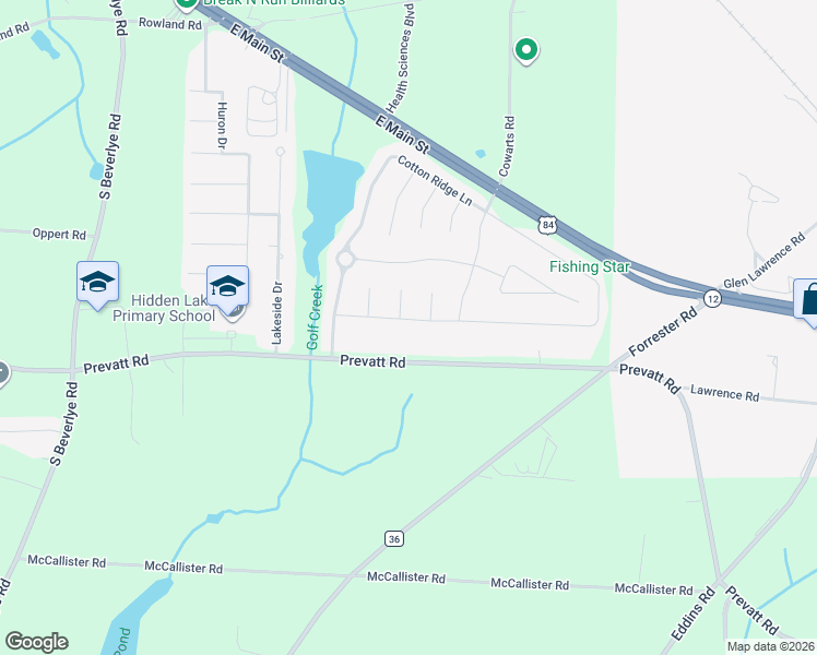 map of restaurants, bars, coffee shops, grocery stores, and more near 1901 Prevatt Road in Dothan