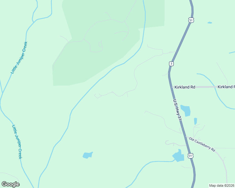 map of restaurants, bars, coffee shops, grocery stores, and more near 411 Lake Juniper Road in Brewton