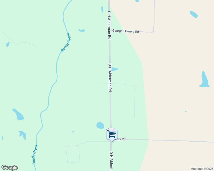 map of restaurants, bars, coffee shops, grocery stores, and more near 1019 D H Alderman Road in Moultrie