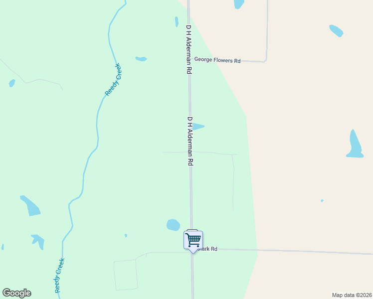 map of restaurants, bars, coffee shops, grocery stores, and more near 1019 D H Alderman Road in Moultrie