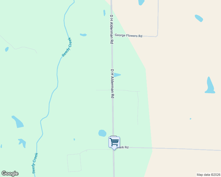 map of restaurants, bars, coffee shops, grocery stores, and more near 1019 D H Alderman Road in Moultrie