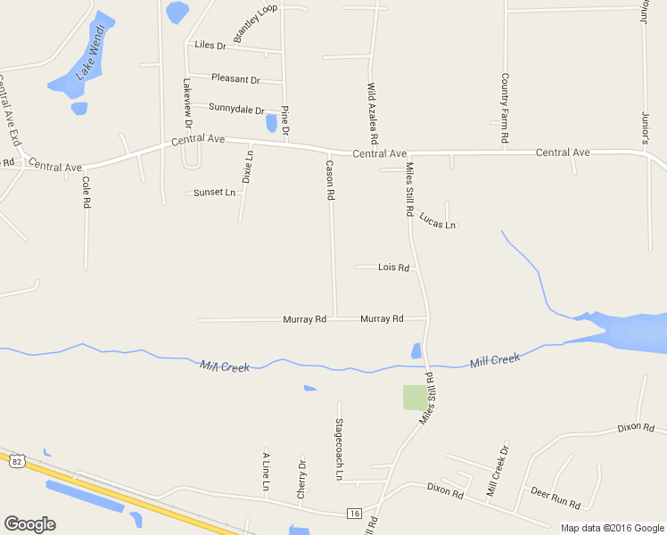 map of restaurants, bars, coffee shops, grocery stores, and more near Cason Road in Waycross