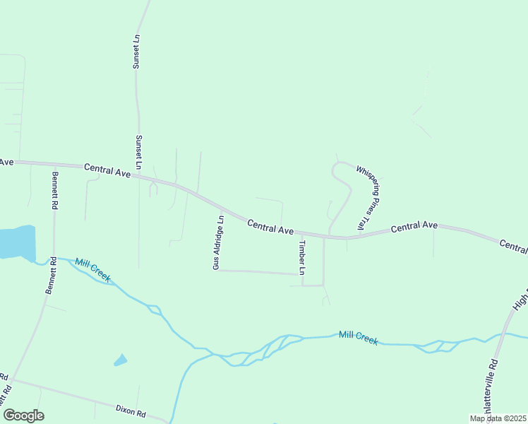 map of restaurants, bars, coffee shops, grocery stores, and more near Ginger Lane in Waycross
