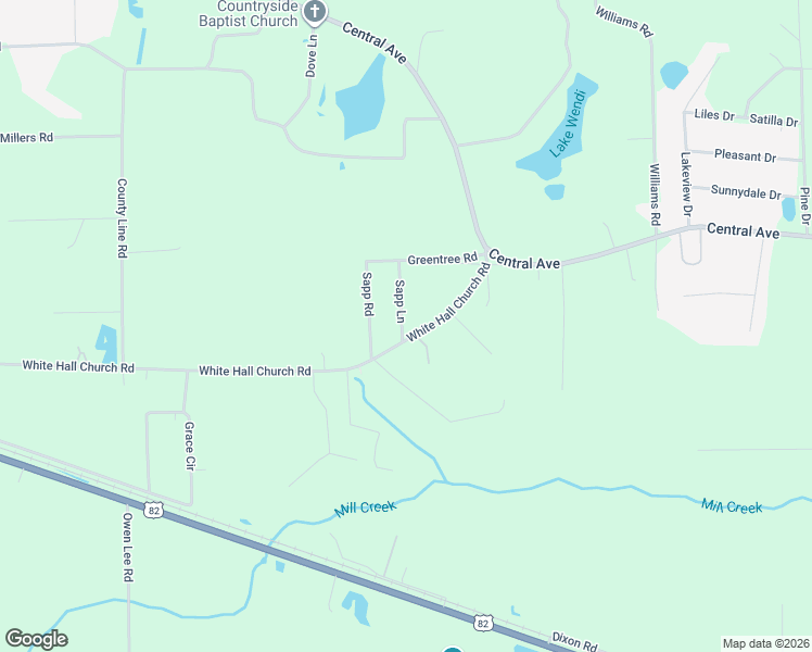 map of restaurants, bars, coffee shops, grocery stores, and more near 59 Sapp Lane in Waycross