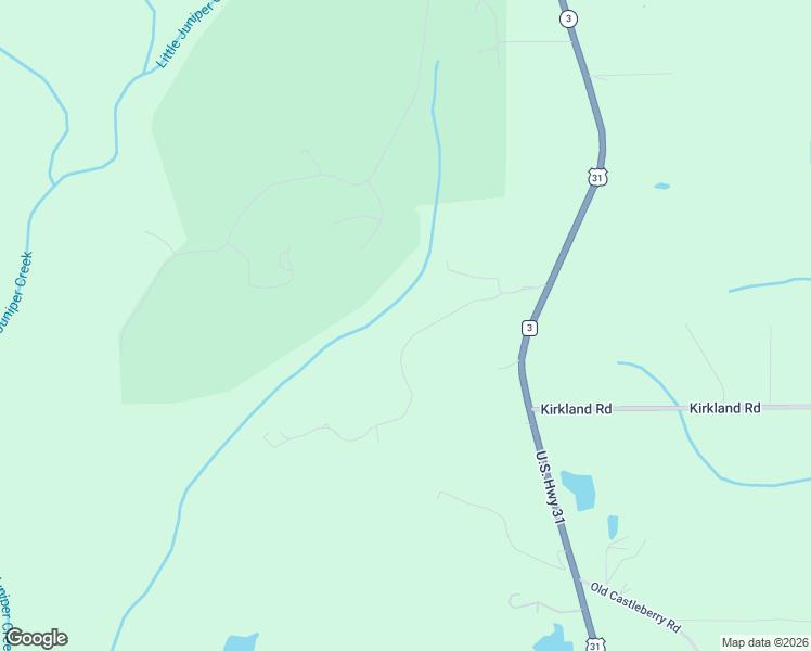 map of restaurants, bars, coffee shops, grocery stores, and more near 346 Lake Juniper Road in Brewton