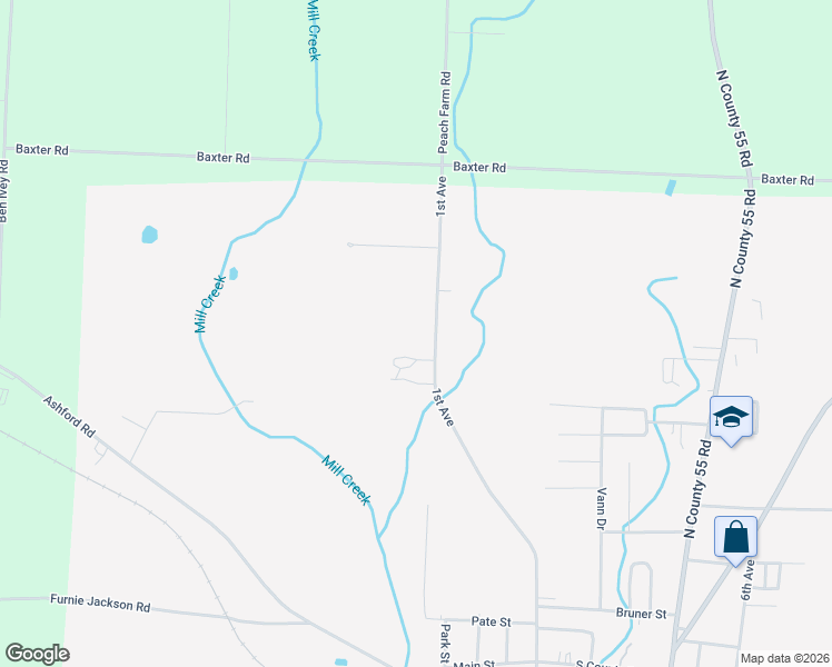 map of restaurants, bars, coffee shops, grocery stores, and more near 775 1st Avenue in Ashford