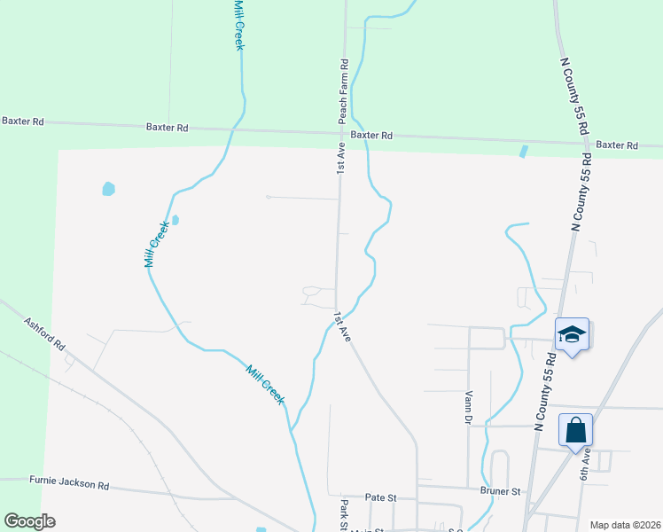 map of restaurants, bars, coffee shops, grocery stores, and more near 775 1st Avenue in Ashford