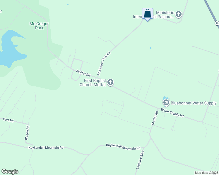 map of restaurants, bars, coffee shops, grocery stores, and more near 13929 Moffat Road in Temple