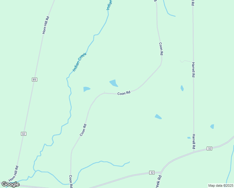 map of restaurants, bars, coffee shops, grocery stores, and more near Coon Road in Covington County