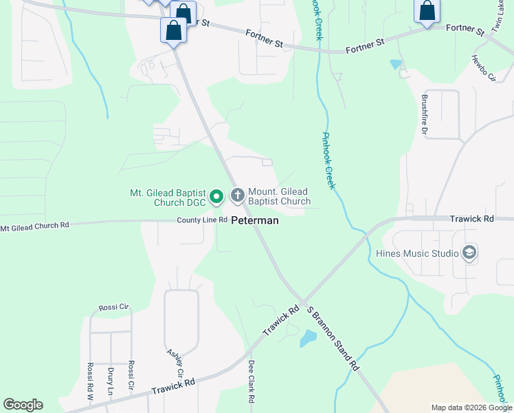 map of restaurants, bars, coffee shops, grocery stores, and more near 2921 S Brannon Stand Rd in Dothan
