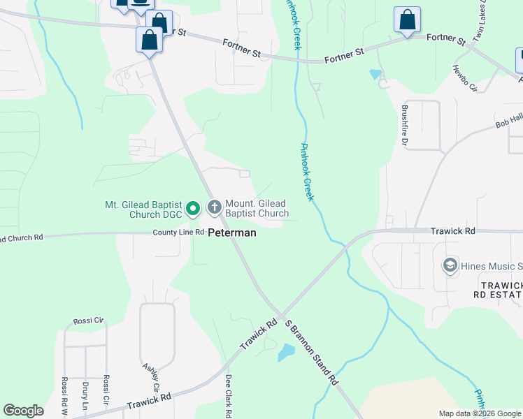 map of restaurants, bars, coffee shops, grocery stores, and more near 2887 South Brannon Stand Road in Dothan