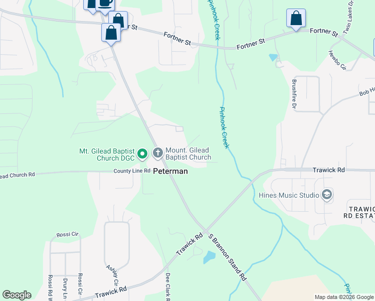 map of restaurants, bars, coffee shops, grocery stores, and more near 2887 South Brannon Stand Road in Dothan