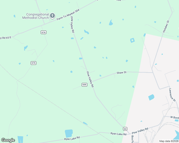 map of restaurants, bars, coffee shops, grocery stores, and more near 890 Pine Valley Road in Diboll