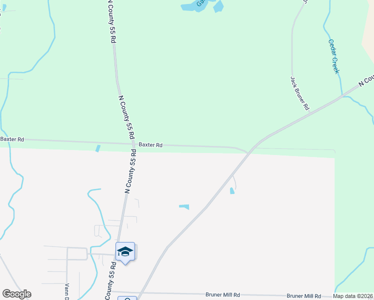 map of restaurants, bars, coffee shops, grocery stores, and more near 1994 Baxter Road in Ashford