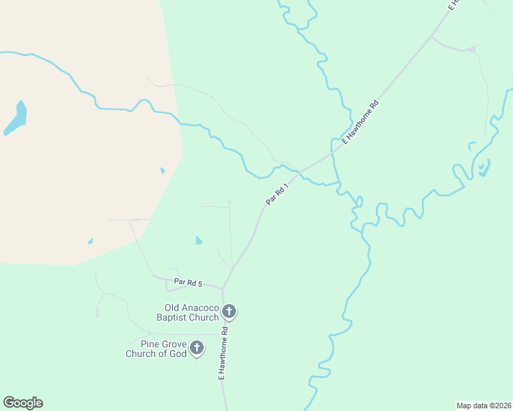 map of restaurants, bars, coffee shops, grocery stores, and more near 2600-2718 East Hawthorne Road in Anacoco