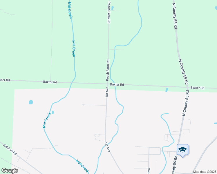 map of restaurants, bars, coffee shops, grocery stores, and more near 850 1st Avenue in Ashford