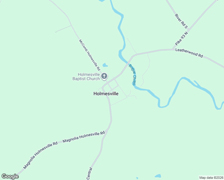 map of restaurants, bars, coffee shops, grocery stores, and more near 1034 Jefferson Street in McComb