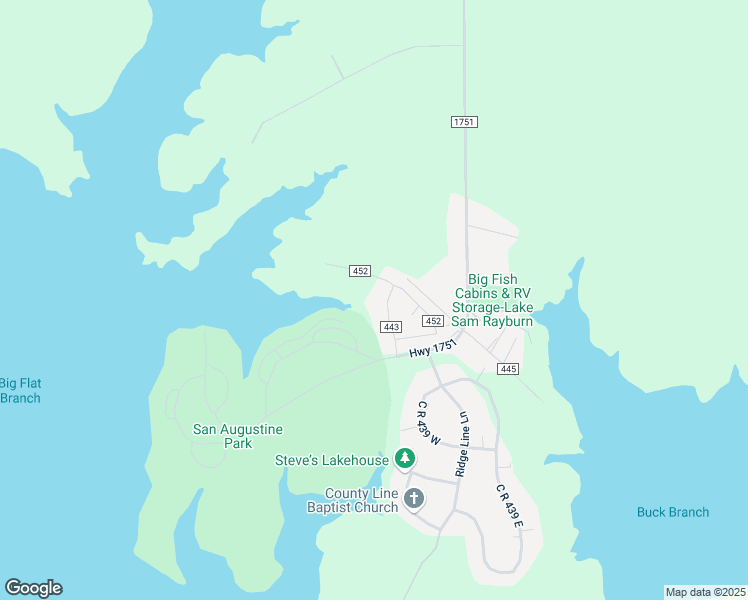 map of restaurants, bars, coffee shops, grocery stores, and more near Parkway in Bronson
