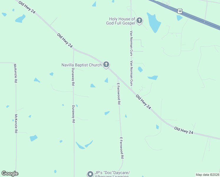 map of restaurants, bars, coffee shops, grocery stores, and more near 3133 East Fernwood Road in McComb