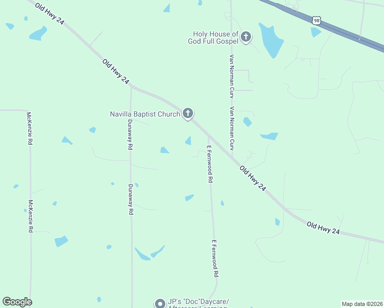 map of restaurants, bars, coffee shops, grocery stores, and more near 3133 East Fernwood Road in McComb