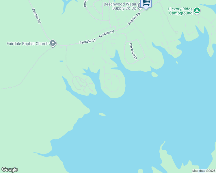 map of restaurants, bars, coffee shops, grocery stores, and more near 560 Beechwood Loop in Hemphill