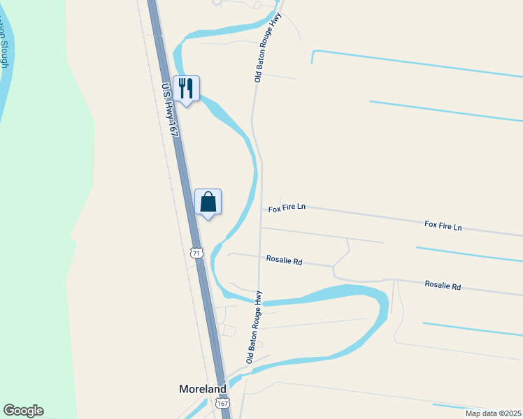 map of restaurants, bars, coffee shops, grocery stores, and more near 2 Fox Fire Lane in Alexandria