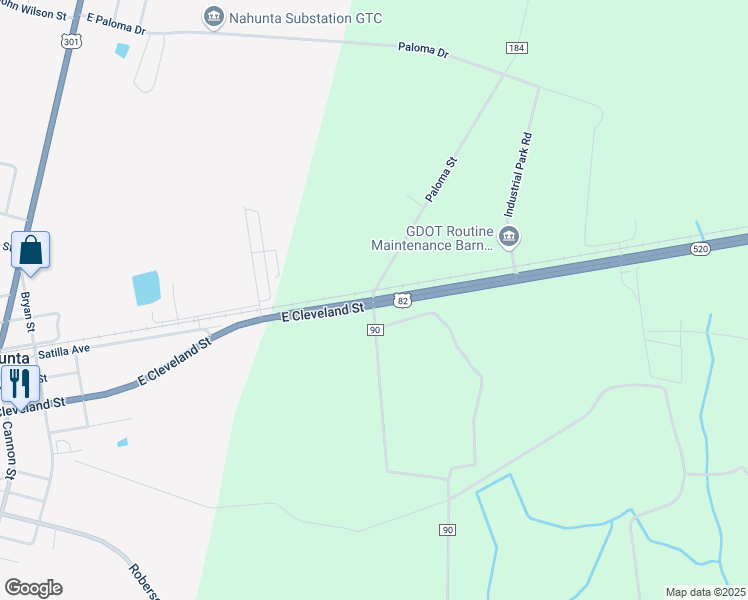 map of restaurants, bars, coffee shops, grocery stores, and more near in 