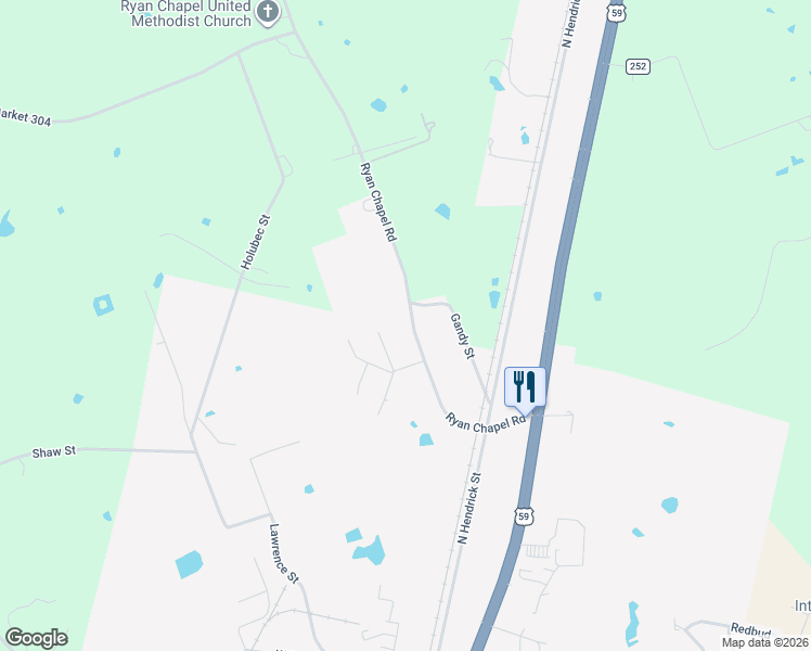 map of restaurants, bars, coffee shops, grocery stores, and more near 1415 Ryan Chapel Road in Diboll